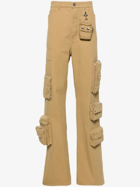 Lanvin x Future utility-pockets straight trousers