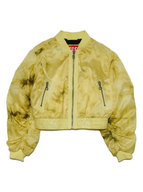 Diesel Kids chamarra bomber con motivo tie-dye