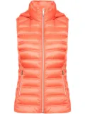 Michael Michael Kors detachable-hood down gilet - Orange