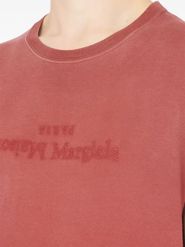 Maison Margielaニットmade in Italy レッド MARTIN MARGIELA Martin Margiela マルタンマルジェラ 06AW ここ
