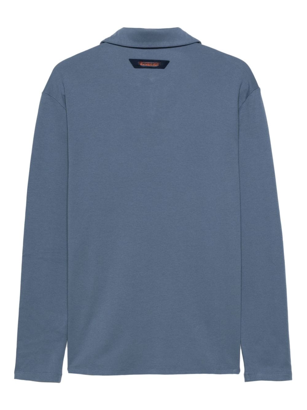 Sease Supima-cotton polo shirt - Blauw