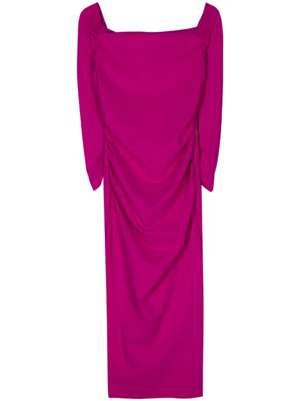 chiara boni purple dress Women Size 42 ( 6 US) Chiara Boni La Petite Robe Purple Sheath Dress