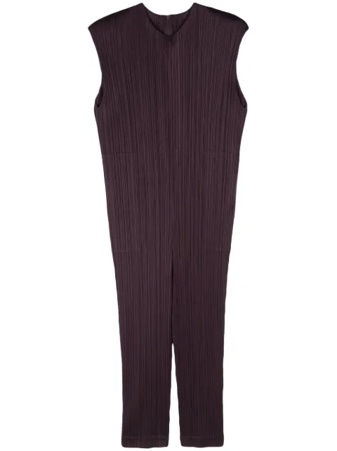 Pleats Please Issey Miyake Monthly Colours January plissé jumpsuit