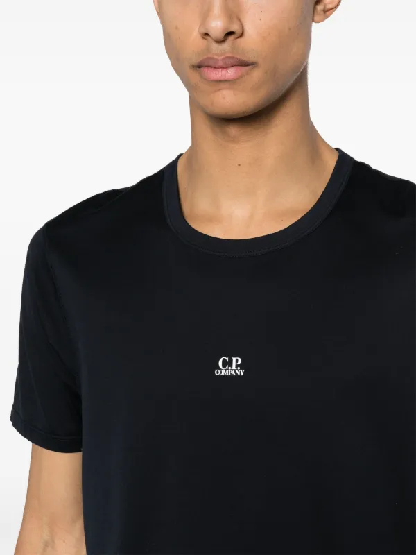 トップス cpcompany C.P. Company ロゴ Tシャツ | ブルー | FARFETCH JP