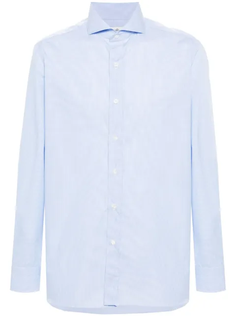 Borrelli check-pattern cotton shirt