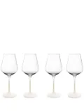 Villeroy & Boch Manufacture Rock wine glasses (set of four) - White