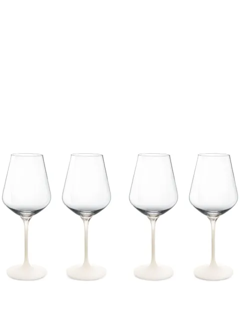 Villeroy & Boch Manufacture Rock wine glasses (set of four)