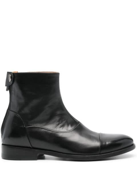 Alberto Fasciani Gill 70009 leather ankle boots