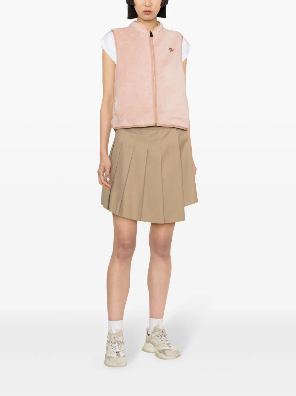 Moncler Omkeerbare bodywarmer - Roze