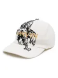 Lanvin x Future eagle-print baseball cap - White