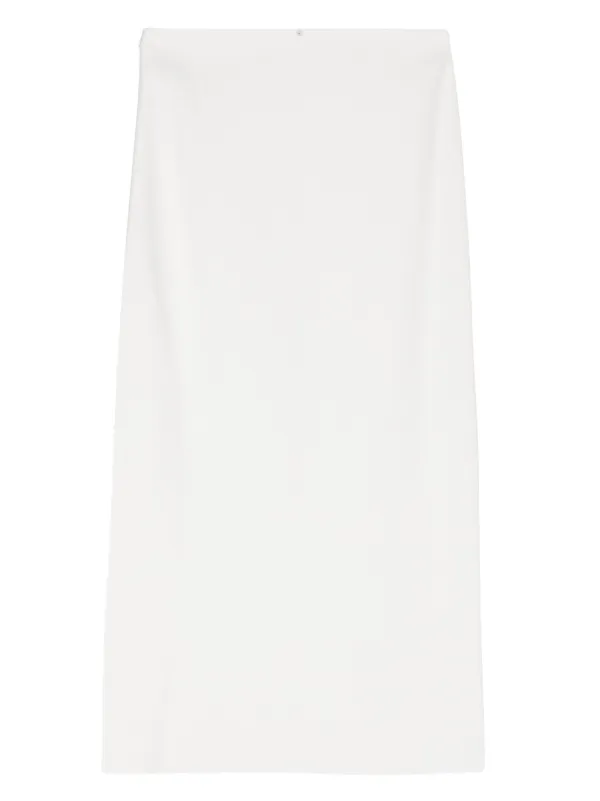 スカート Lorena Antoniazzi White Drawstring Midi Skirt 22941219_53266728_600.jpg