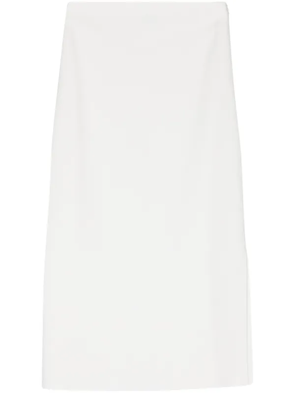 スカート Ans Dotsloevner pencil skirt White 22941219_53266729_600.jpg