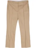 Sportmax Etnamm twill cropped trousers - Neutrals