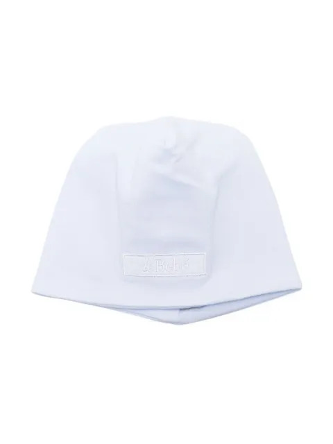 Le Bebé Enfant gorro con parche del logo