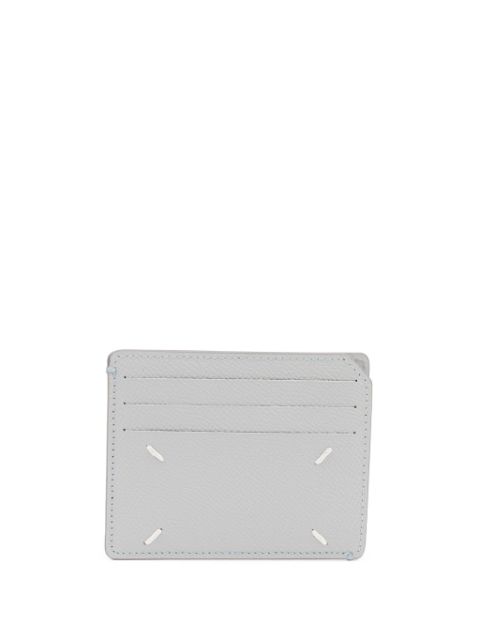 Maison Margiela four-stitch leather cardholder Men