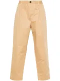 Marni gabardine tapered trousers - Neutrals
