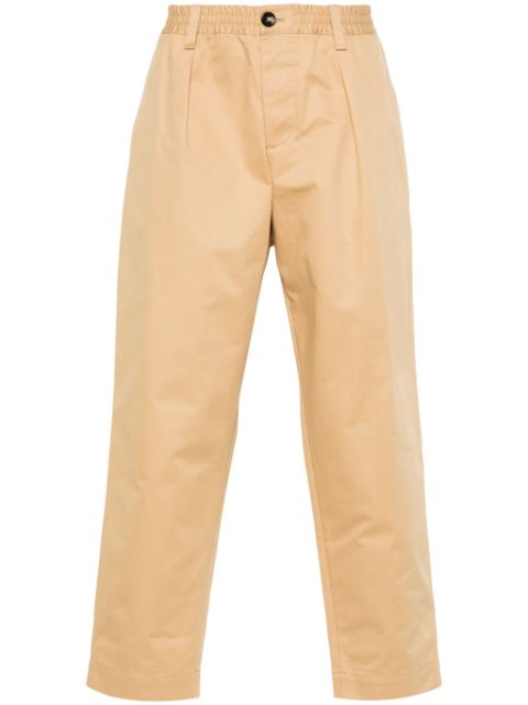 Marni gabardine tapered trousers Men