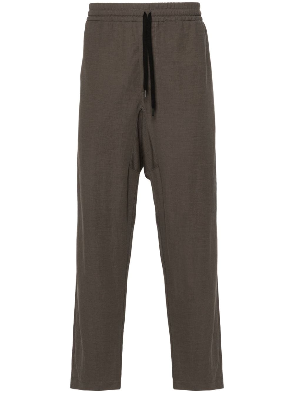 Harris Wharf London Comfort Tapered Trousers In 绿色