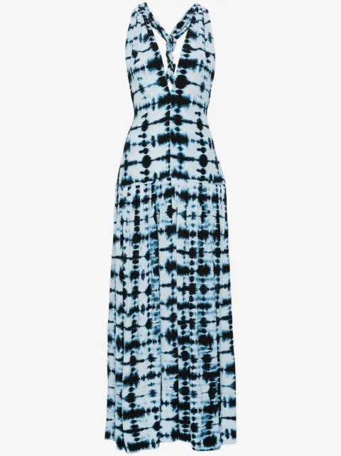 Proenza Schouler Simone tie-dye midi dress