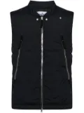 Stone Island zip-up gilet - Black