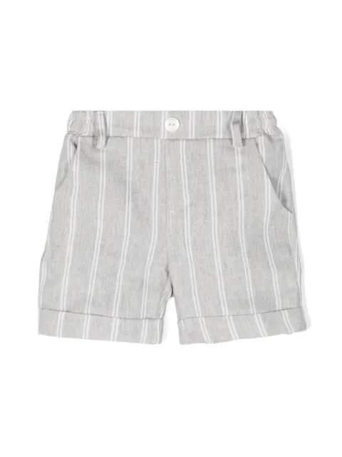 Le Bebé Enfant elasticated-waist striped shorts