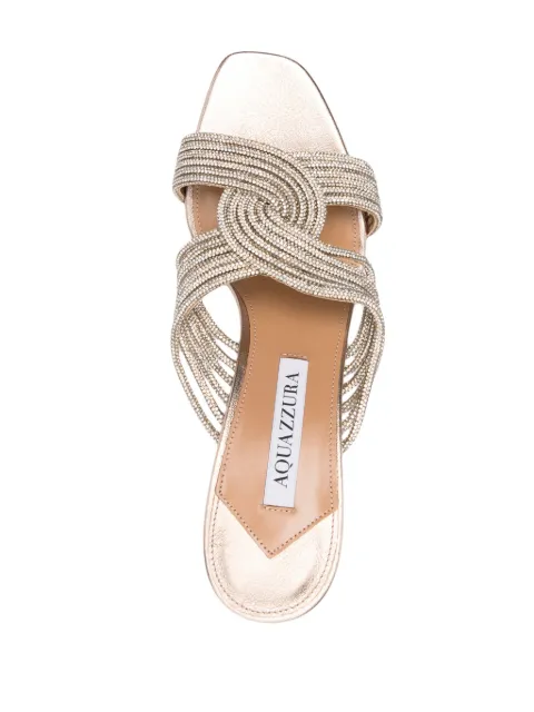 Aquazzura Gatsby 75mm mules GATSBY - 3
