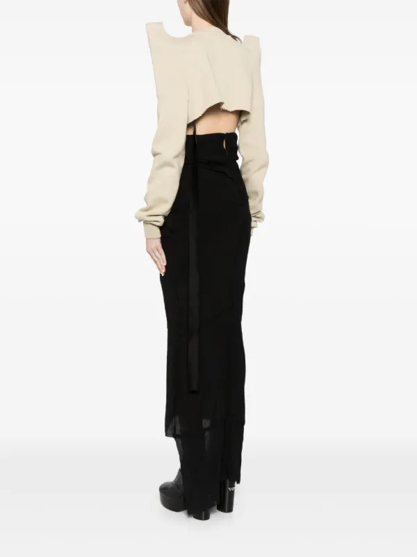 Rick Owens DRKSHDW パワーショルダー スウェットシャツ Rick Owens DRKSHDW パワーショルダー スウェットシャツ