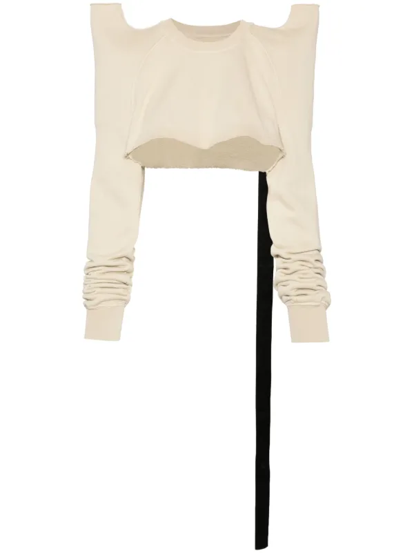 Rick Owens DRKSHDW パワーショルダー スウェットシャツ Rick Owens DRKSHDW パワーショルダー スウェットシャツ