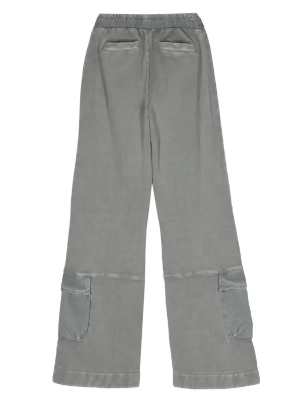 ENTIRE STUDIOS Utility mid-rise Track Trousers | Grey | FARFETCH