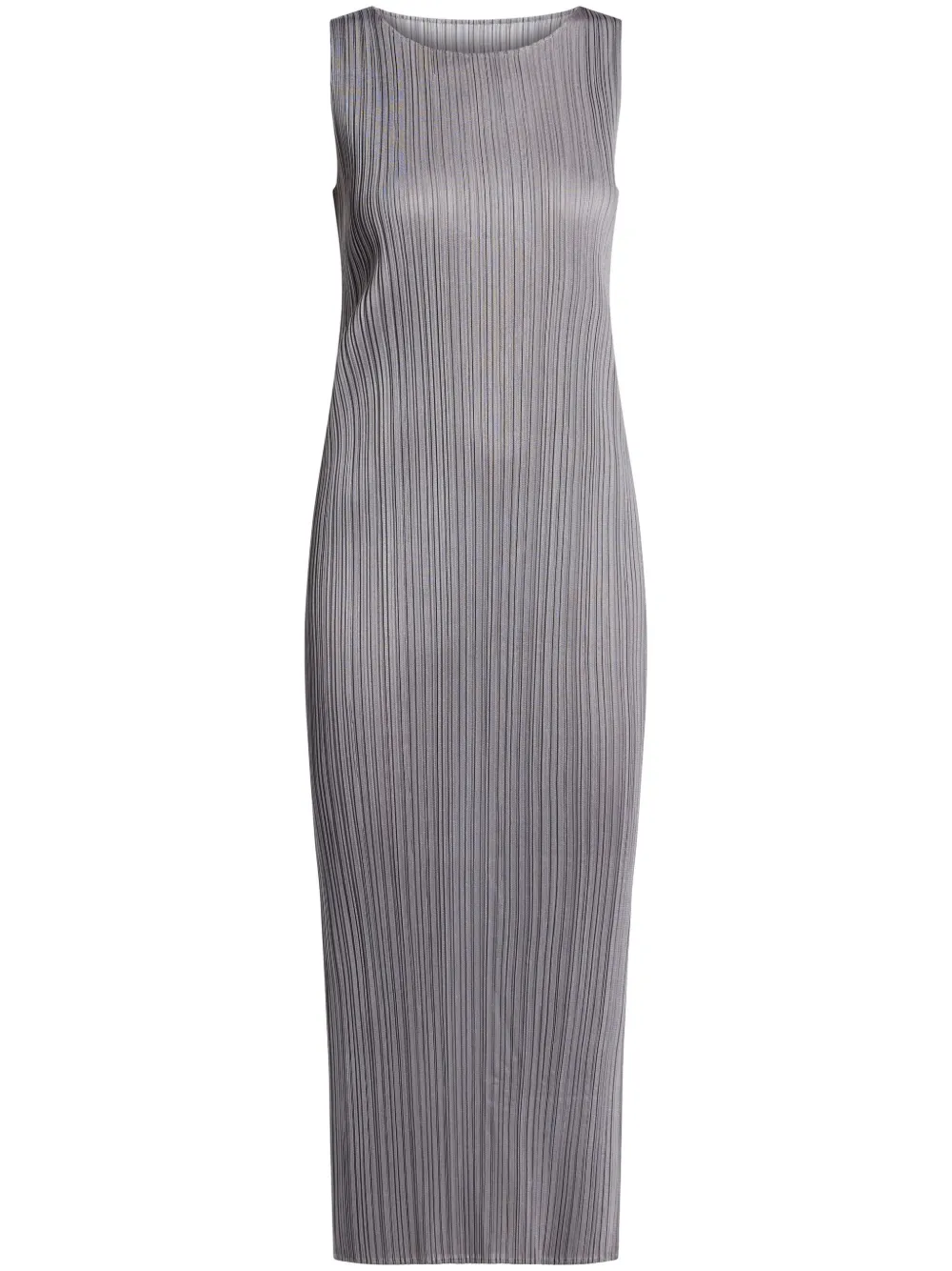 Pleats Please Issey Miyake pleated dress - Grey