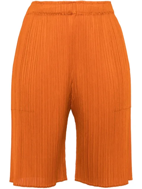 イッセイミヤケPLEATS PLEASEキュロット(ハーフパンツ)
