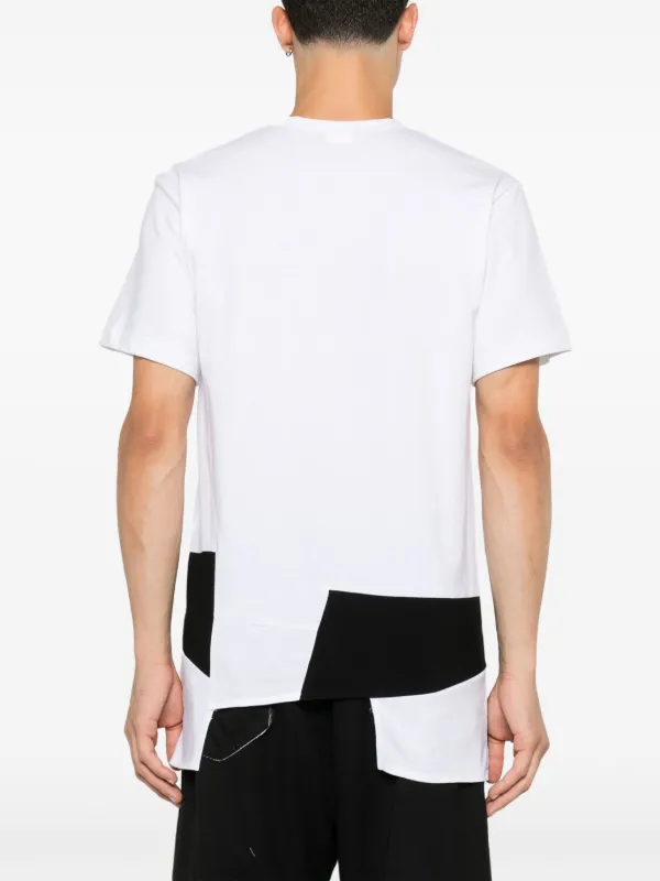 COMME des GARÇONS SHIRT M パッチワークカットソー Comme Des Garçons Shirt パッチワーク シャツ | ブルー