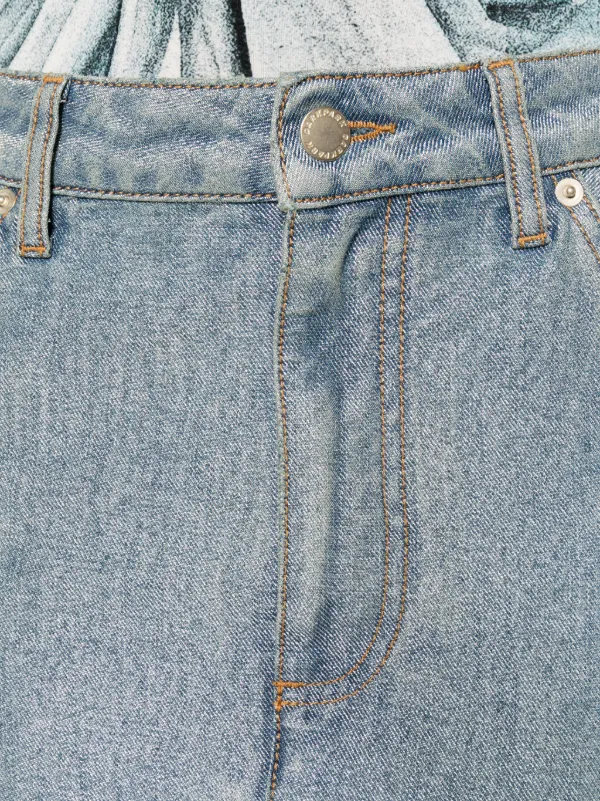 【関税込み】DARKPARK ERIKA - DENIM SKIRT DARKPARK Erika Denim Midi Skirt | Blue | FARFETCH