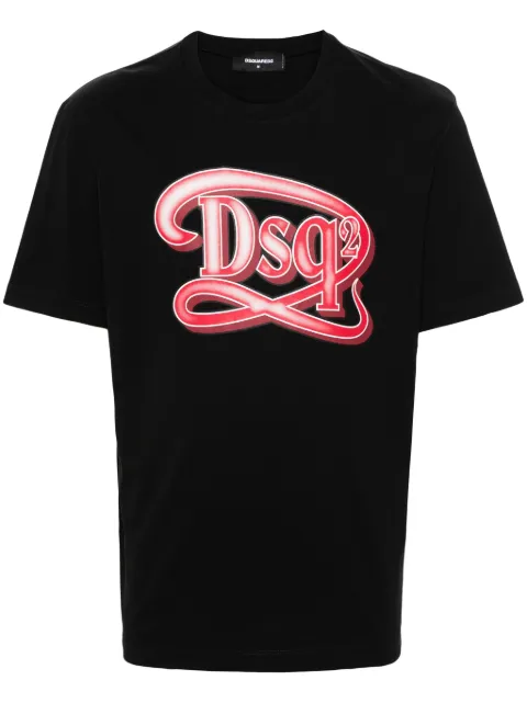 DSQUARED2 logo-print cotton T-shirt