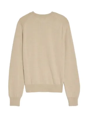 【送料&関税込】Maison KitsunAC Cappuccino Wool Sweater Sweaters & Cardigans - Ready to Wear - Women | Maison Kitsuné