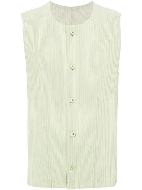 Homme Plissé Issey Miyake pleated vest