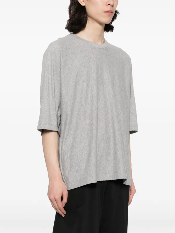 ISSEY MIYAKE me 半袖Tシャツ Homme Plissé Issey Miyake Men's Pleated Half Sleeve T-Shirt