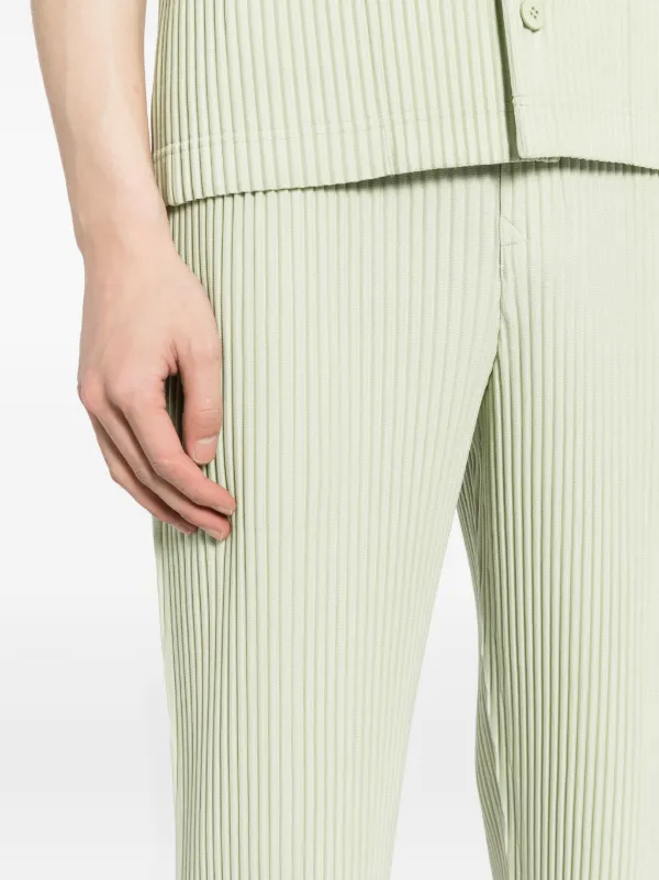 Homme Plisse Issey Miyake Tailored Pleats 1 trousers men Polyester 1 Green