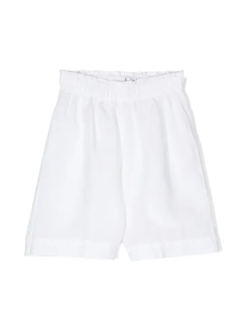 Il Gufo elasticated-waistband linen shorts