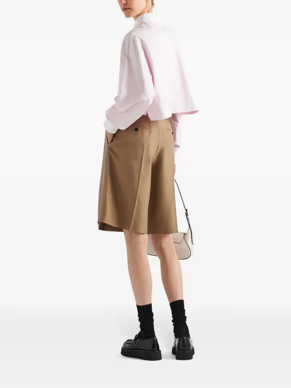Prada Jersey Polo Shirt | Pink | FARFETCH