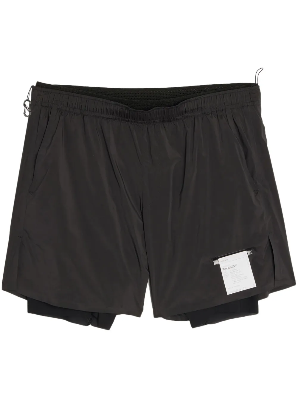 Satisfy Techsilk Tm 5" Shorts In Black