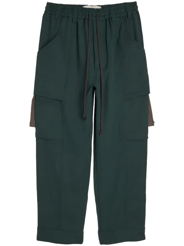 売れ筋がひ贈り物！ Song For Green | Trousers Cargo straight-leg Tabbed Mute The パンツ