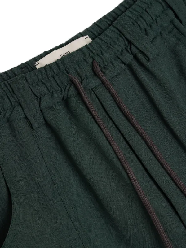 SONG FOR THE MUTE | TABBED CARGO PANTS BLACK | L'ARMOIRE