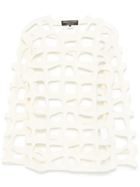 Comme des Garçons Homme Plus cut-out sweater