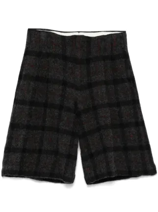 Comme Des Garçons Homme Plus チェック ショートパンツ | グレー
