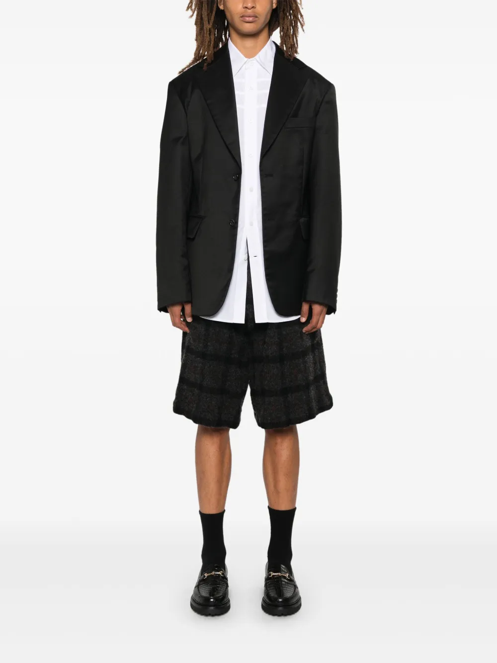 Comme des Garçons Homme Plus twill-weave blazer | Blazers | Image 2
