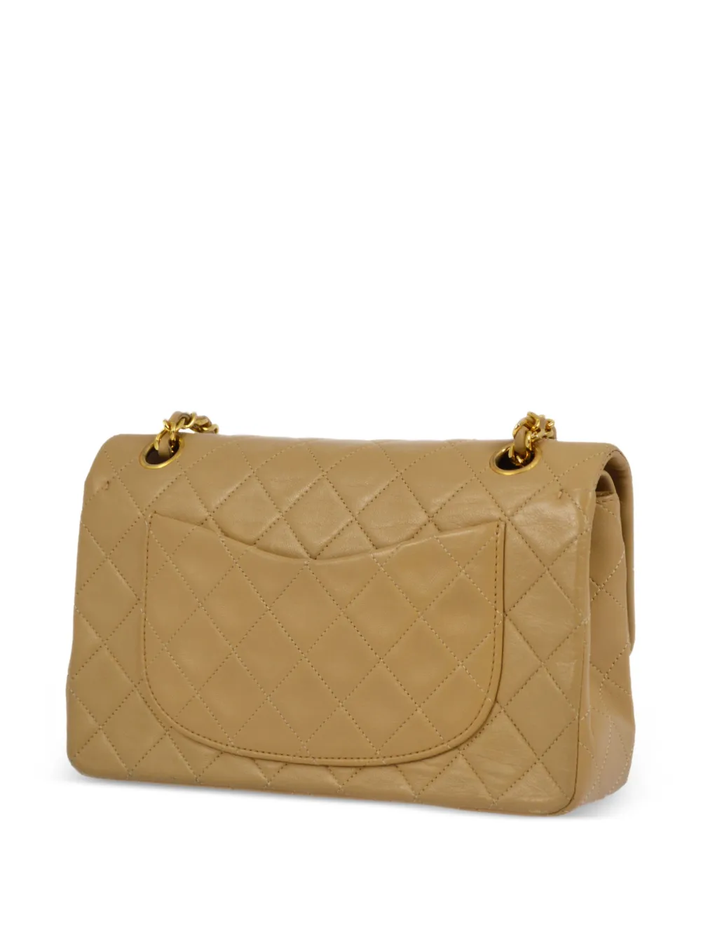 CHANEL Pre-Owned 1990 pre-owned Double Flap schoudertas - Bruin