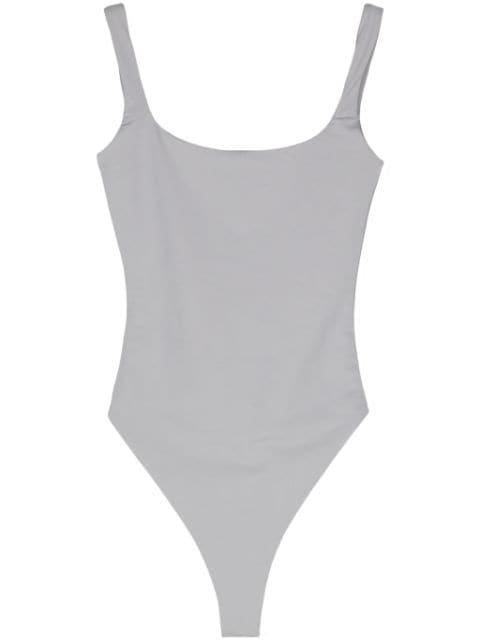 square-neck sleeveless bodysuit