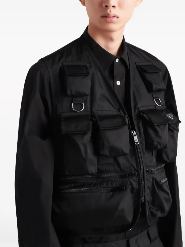 Prada Re-Nylon Utility Vest - Farfetch