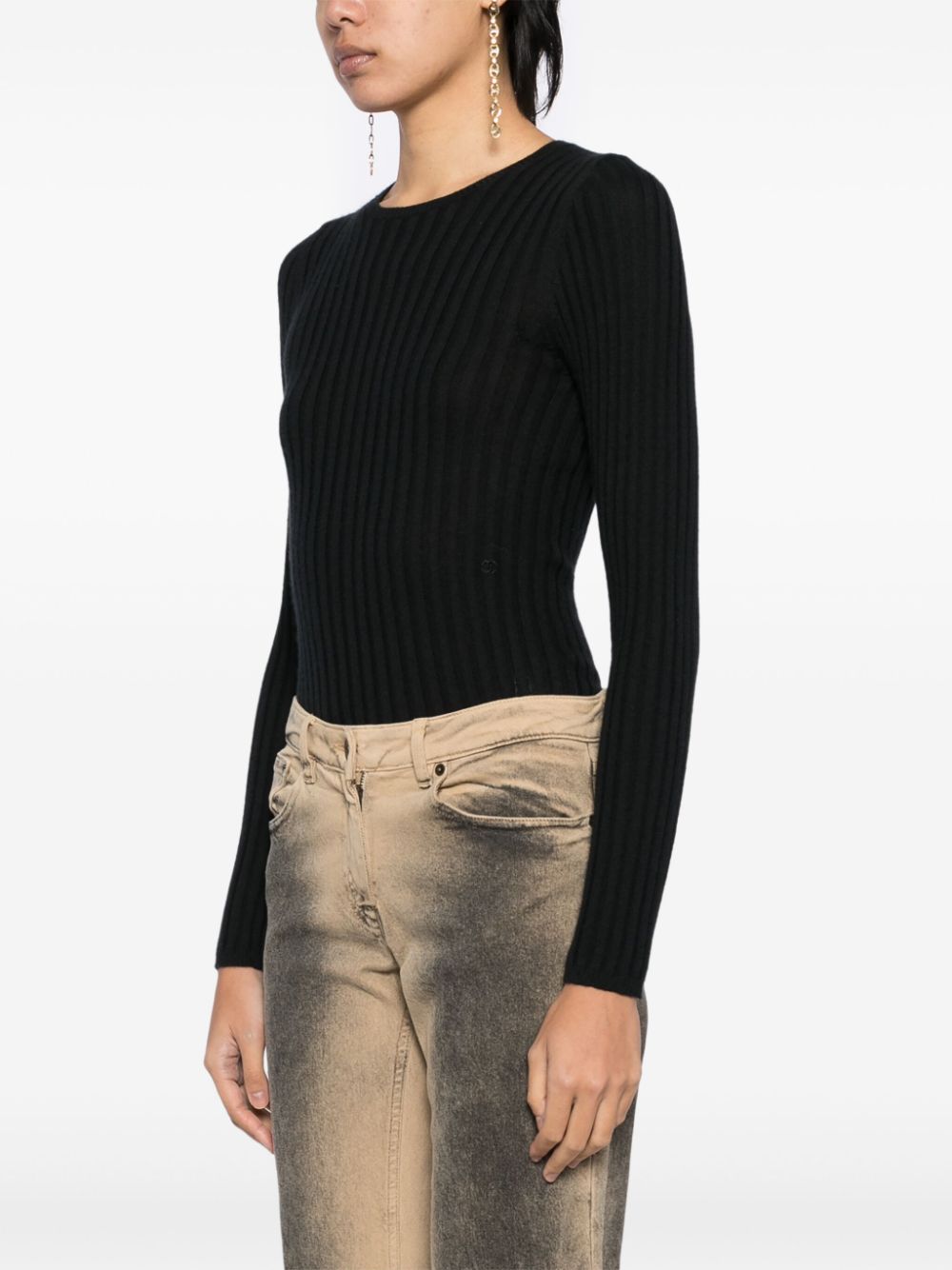 CHANEL 1997 one-pieced knitted top Women